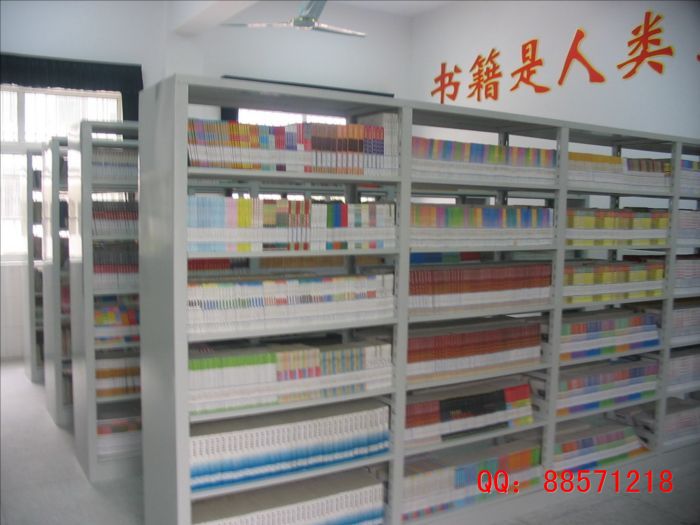 中學閱覽室用圖書架 中學生書架,閱覽室書架,圖書室書架