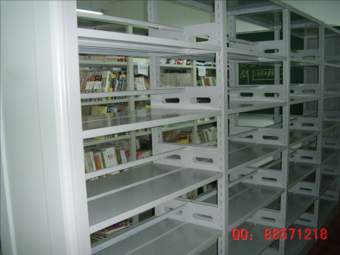 全鋼結構圖書架 鋼制結構圖書架,雙層鋼制圖書柜,鐵質圖書架