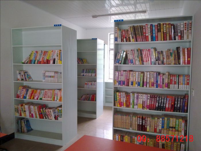 雙面六層圖書柜 雙面六層圖書柜,整體六層圖書柜,鐵皮圖書資料架