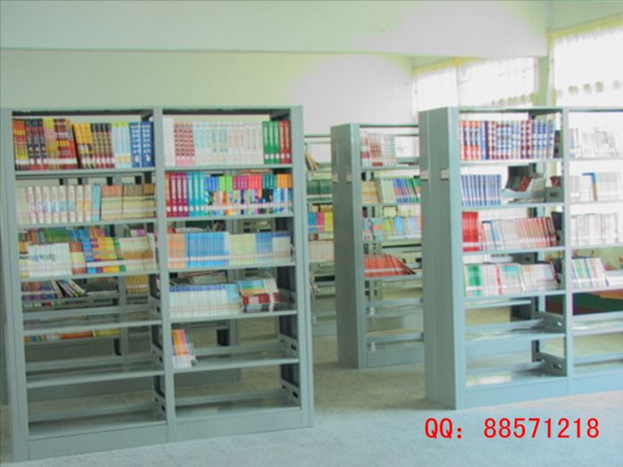 兩節一排雙面書架 兩節書架,雙節六層書架,兩聯六層書架