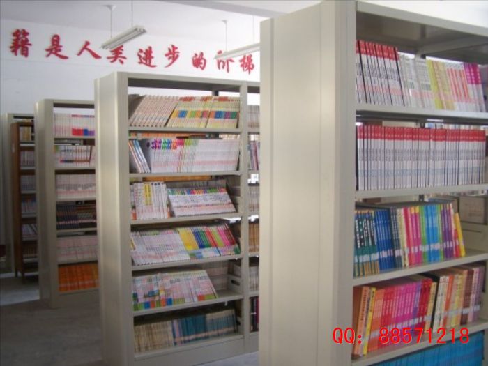 一米一節鐵書架 一米一節的圖書架,單組一米的鐵書架,單組1米長圖書架
