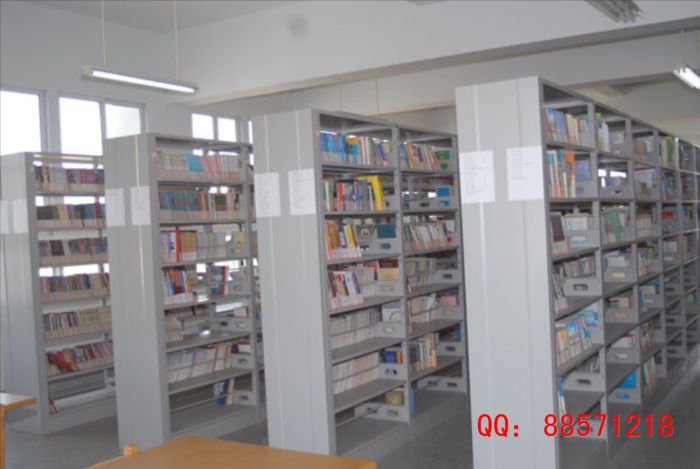 七層組裝式書架 七層圖書架,七層閱覽書架,七層鋼制組合書架,七層雙面書架