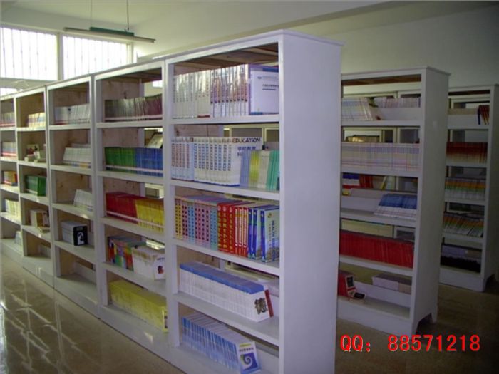 雙面圖書柜 雙面圖書柜,焊接式雙面書柜,整體不可拆裝式圖書柜
