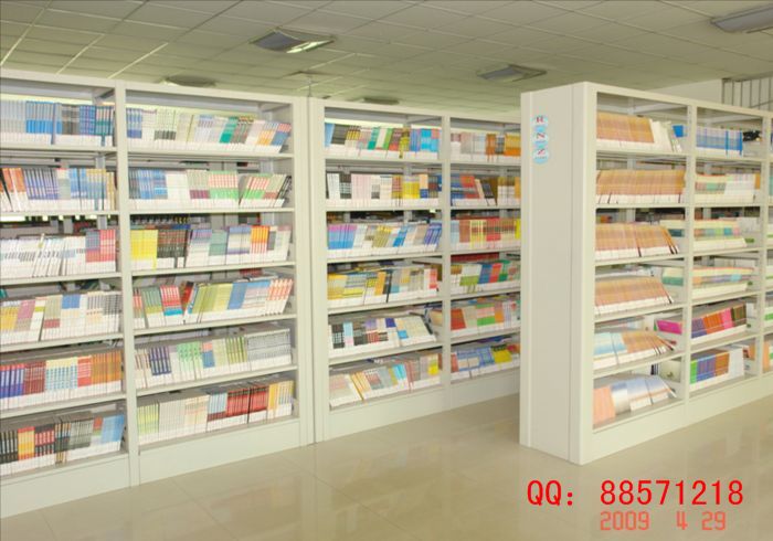 1米寬六層圖書柜 加寬六層書架,定做六層雙面書柜,全鋼1米寬圖書柜
