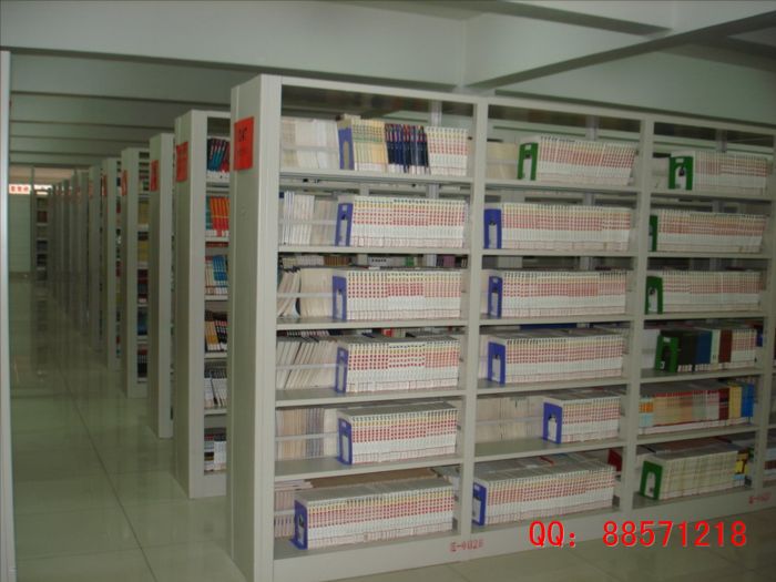 六層連排圖書架 六層鐵書架,連排圖書架,連排鋼制書架
