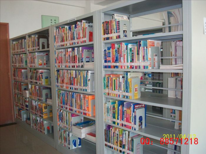 主題閱讀室鋼制書架 1米長圖書架,單組六層鋼書架,閱覽室書架,閱覽室圖書架,閱讀室專用鐵書架,單組擺放的圖書架